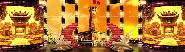 135 - Visual 3D - Thăng Cảnh Việt Nam - Khuê Văn Các - Cột Cờ HN