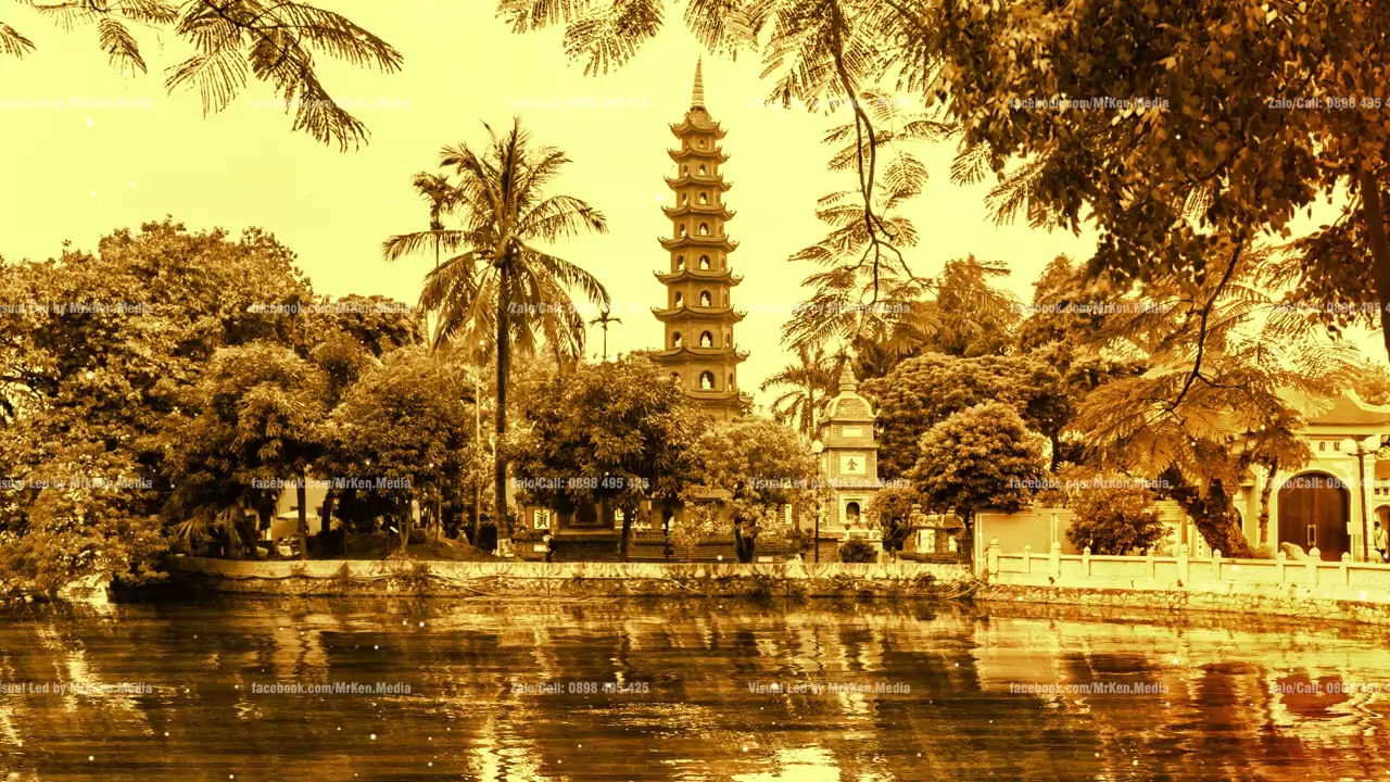 105 - Chùa Trấn Quốc - Tone Vàng
