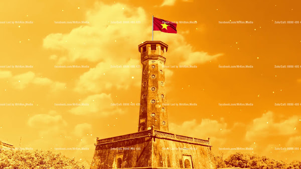 122 - Cột Cờ Hà Nội - Tone Vàng